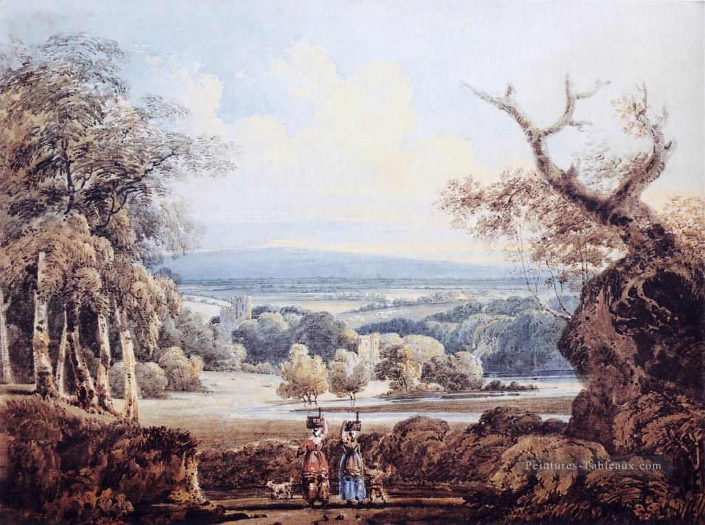 Arun aquarelle peintre paysages Thomas Girtin Peintures à l'huile